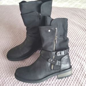 Carlos Santana Motorcycle Boots